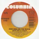 7inch Vinyl Single - New Kids On The Block - Let's Try It Again