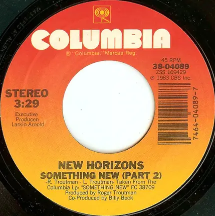 New Horizons - Something New