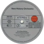 12inch Vinyl Single - New History Orchestra - It's A New History (Philharmonic Dance Version)