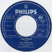 7inch Vinyl Single - New Inspiration - Judy Please - Mono