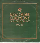 LP - New Order - Ceremony - orig UK Green Gold