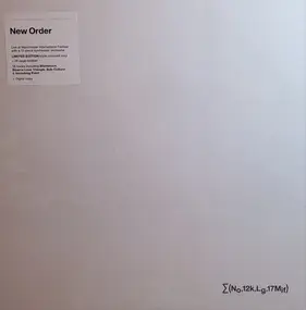 New Order - ∑(No,12k,Lg,17Mif) New Order + Liam Gillick: So It Goes..