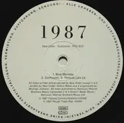 Double LP - New Order - Substance - 1st German Embossed w Bass Clef center hole B/D