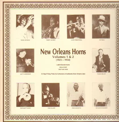 New Orleans Horns - Volumes 1&2 (1923-1954)