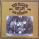 LP - New Orleans Hot Lips Jazz-Orchestra - Stomp Off, Let's Go! - b/w labels