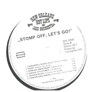 LP - New Orleans Hot Lips Jazz-Orchestra - Stomp Off, Let's Go! - b/w labels