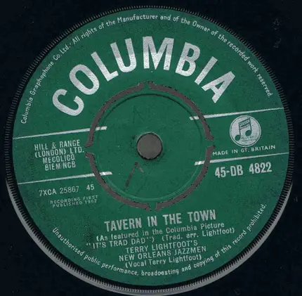 New Orleans Jazzmen - Tavern In The Town