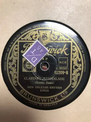 New Orleans Rhythm Kings - Maple Leaf Rag / Clarinet Marmalade