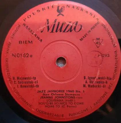 New Orleans Stompers - Jazz Jamboree No. 1