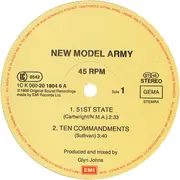 12inch Vinyl Single - New Model Army - 51st State