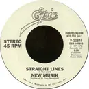 7inch Vinyl Single - New Musik - Straight Lines