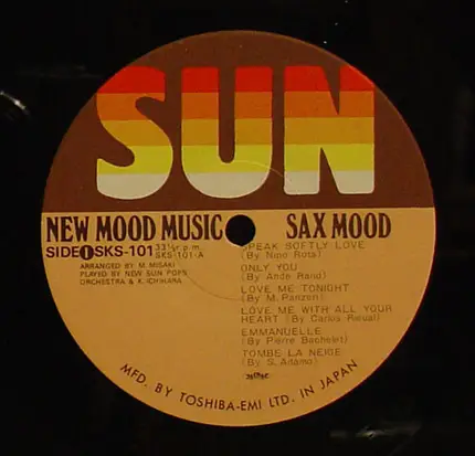 New Sun Pops Orchestra - Sax Mood