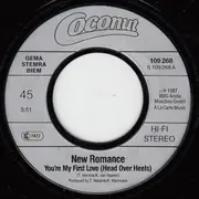 7inch Vinyl Single - New Romance - You're My First Love »Head Over Heels«