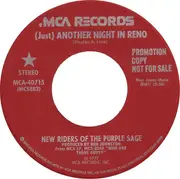 7inch Vinyl Single - New Riders Of The Purple Sage - (Just) Another Night In Reno