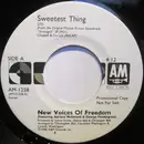 7inch Vinyl Single - New Voices Of Freedom - Sweetest Thing