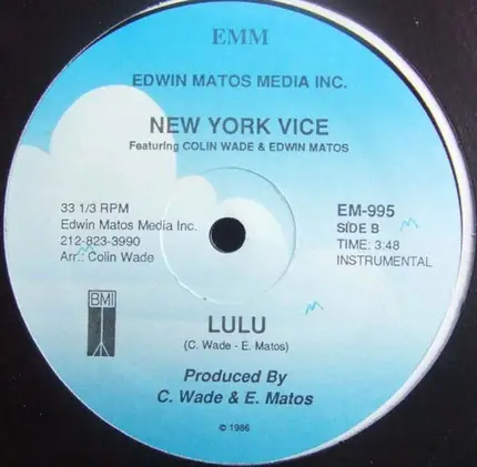 New York Vice - Lulu