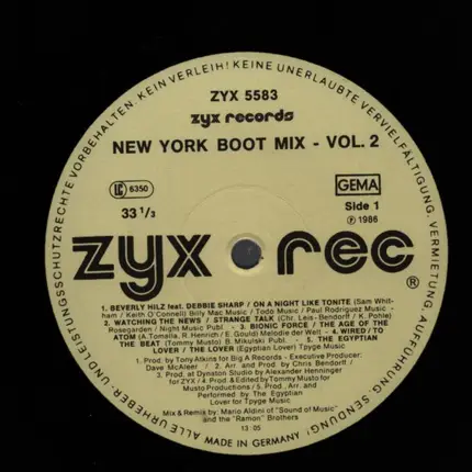 New York Boot Mix - New York Boot Mix Vol. 2