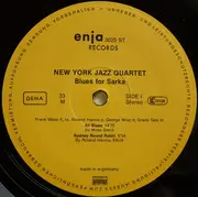 LP - New York Jazz Quartet - Blues For Sarka
