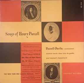 New york pro musica - Songs Of Henry Purcell