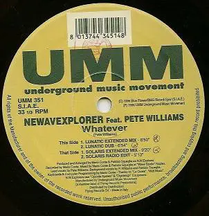 Newavexplorer Feat. Pete Williams - Whatever