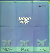 LP - New Jazz Trio - Page One