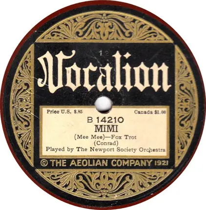 Newport Society Orchestra - All By Myself / Mimi