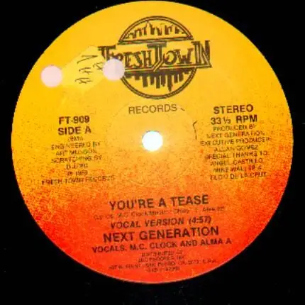 Next Generation - You're A Tease