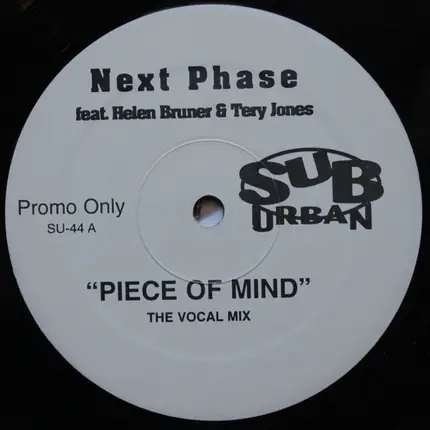 Next Phase Featuring Helen Bruner And Terry Jones - Piece of Mind