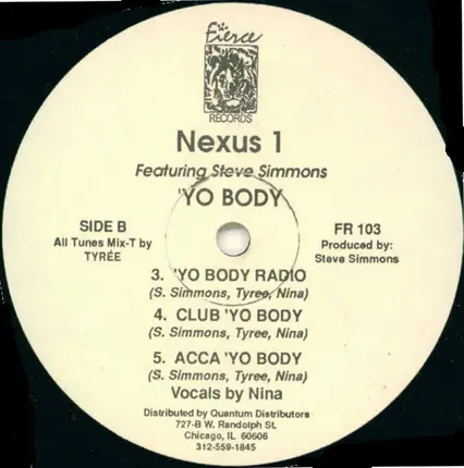 Nexus 1 Featuring Steve Simmons - 'Yo Body