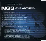 CD Single - Ng3 - The Anthem