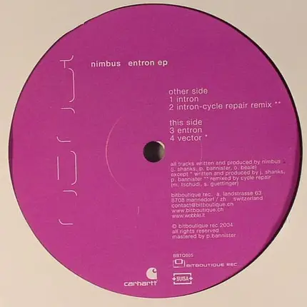 Nimbus - Entron EP
