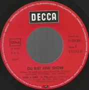 7inch Vinyl Single - Nina & Mike - Du Bist Eine Show