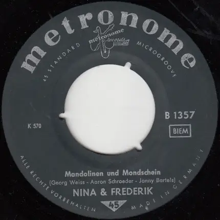 Nina & Frederik - Mandolinen Und Mondschein