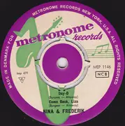 7inch Vinyl Single - Nina & Frederik - Day-O / Come Back, Liza / Man Smart, Woman Smarter / Jamaican Farewell - EP