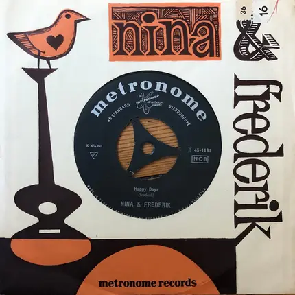 Nina & Frederik - Happy Days / Come Back, Liza