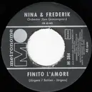 7inch Vinyl Single - Nina & Frederik - Rund Ist Die Welt / Finito L'Amore