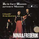 7inch Vinyl Single - Nina & Frederik - Reicher Mann - Armer Mann