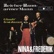 7inch Vinyl Single - Nina & Frederik - Reicher Mann - Armer Mann