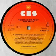 LP - Nina Hagen - Nunsexmonkrock