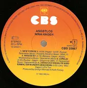 LP - Nina Hagen - Angstlos