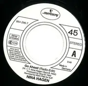 7inch Vinyl Single - Nina Hagen - Go Ahead