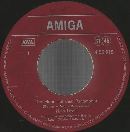 Nina Lizell - Der Mann Mit Dem Panamahut