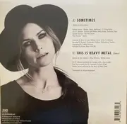 7inch Vinyl Single - Nina Persson - Sometimes - White Vinyl/ Ltd ed