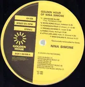 LP - Nina Simone - Golden Hour Of Nina Simone