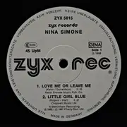12inch Vinyl Single - Nina Simone - Love Me Or Leave Me / Little Girl Blue