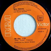 7inch Vinyl Single - Nina Simone - My Way (Comme D'habitude)