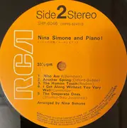 LP - Nina Simone - Nina Simone And Piano !