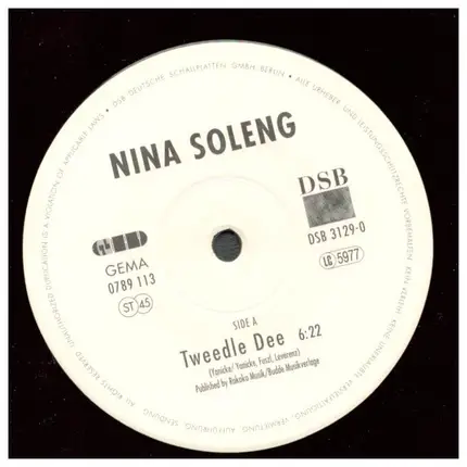 Nina Soleng - Tweedle Dee