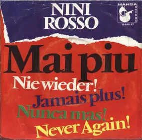 Nini Rosso - Mai Piu (Nie Wieder)