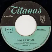 7inch Vinyl Single - Nini Rosso E Il Suo Complesso - La Ballata Della Tromba / Tempo D' Estate